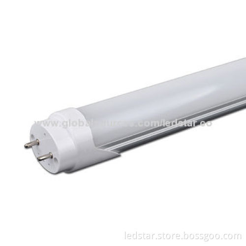 T8 2835 SMD 0.6m 9W 873lm TUV Standard LED Tubes, 3-year Warranty, 40,000-50,000-hour Lifespan